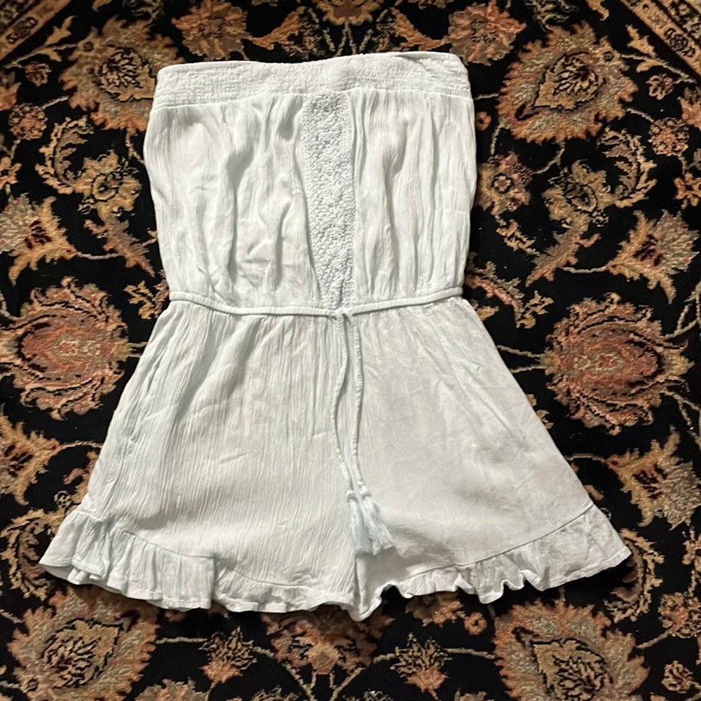 Light blue romper. Size medium